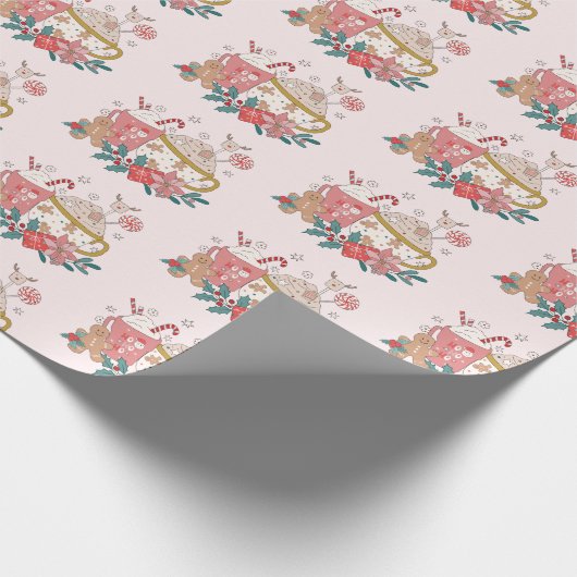 Kerstmis Cadeaupapier (Hoek)