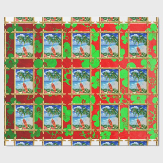 Kerstmis Cadeaupapier (Vlak)