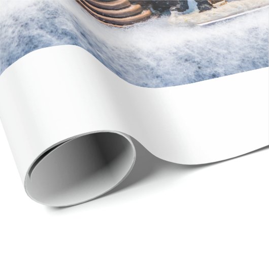 Kerstmis Cadeaupapier (Rol Hoek)