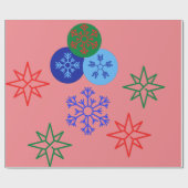 Kerstmis Cadeaupapier (Vlak)