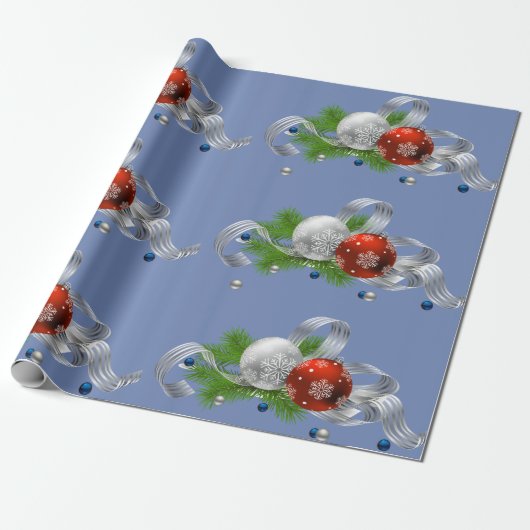 Kerstmis Cadeaupapier (Uitgerold)