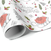 Kerstmis Cadeaupapier (Rol Hoek)