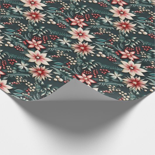 Kerstmis Cadeaupapier (Hoek)