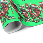 Kerstmis Cadeaupapier (Rol Hoek)