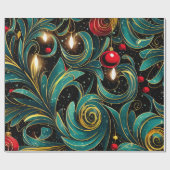 Kerstmis Cadeaupapier (Vlak)