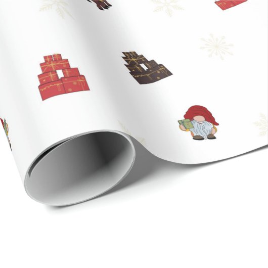 Kerstmis Cadeaupapier (Rol Hoek)