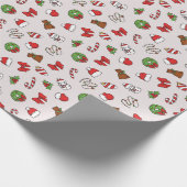 Kerstmis Cadeaupapier (Hoek)