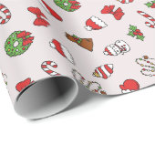 Kerstmis Cadeaupapier (Rol Hoek)