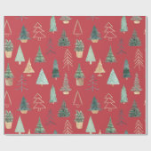 Kerstmis Cadeaupapier (Vlak)