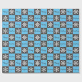 Kerstmis cadeaupapier decoratie (Vlak)