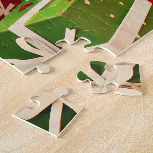 Kerstmis - Caïro Terrier - Roxy Legpuzzel (Zijkant)