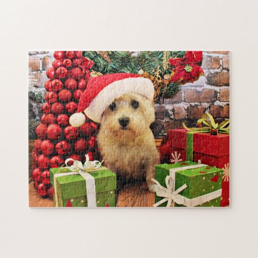 Kerstmis - Caïro Terrier - Roxy Legpuzzel (Horizontaal)