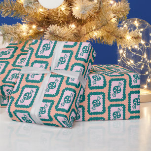 Kerstmis Candy Cute Helder Vakantiegevoel Cadeaupapier