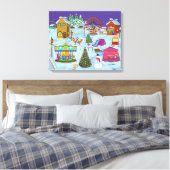 Kerstmis Canvas Afdruk (Insitu (Slaapkamer))