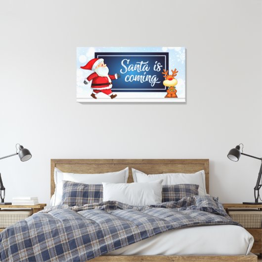 Kerstmis Canvas Afdruk (Insitu (Slaapkamer))
