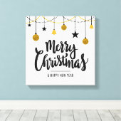 Kerstmis Canvas Afdruk (Insitu (Houten vloer))