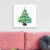 Kerstmis Canvas Afdruk (Insitu (Woonkamer))