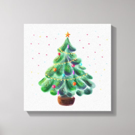 Kerstmis Canvas Afdruk (Voorkant)