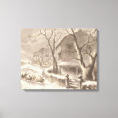 kerstmis canvas afdruk (Voorkant)