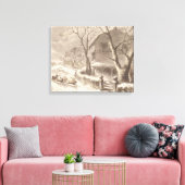 kerstmis canvas afdruk (Insitu (Woonkamer))