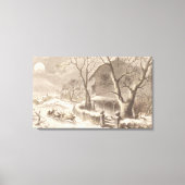 kerstmis canvas afdruk (Voorkant)