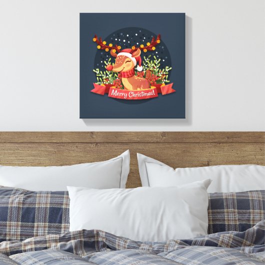 Kerstmis Canvas Afdruk (Insitu (Slaapkamer))