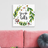 Kerstmis Canvas Afdruk (Insitu (Woonkamer))