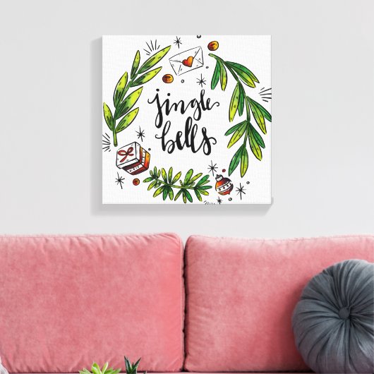 Kerstmis Canvas Afdruk (Insitu (Woonkamer))