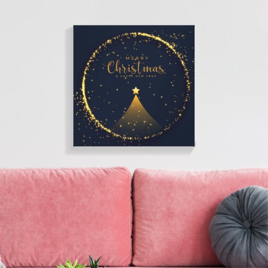 Kerstmis Canvas Afdruk (Insitu (Woonkamer))