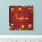 Kerstmis Canvas Afdruk (Insitu (Houten vloer))