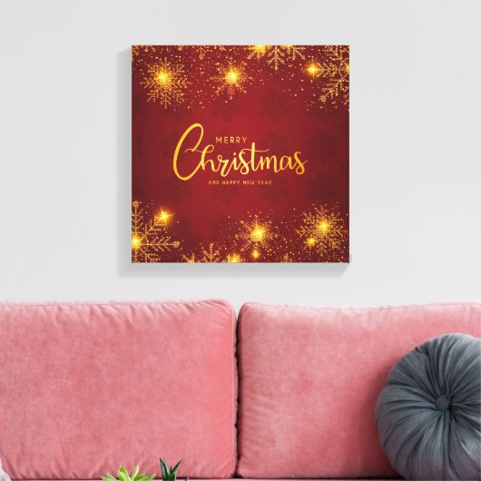 Kerstmis Canvas Afdruk (Insitu (Woonkamer))