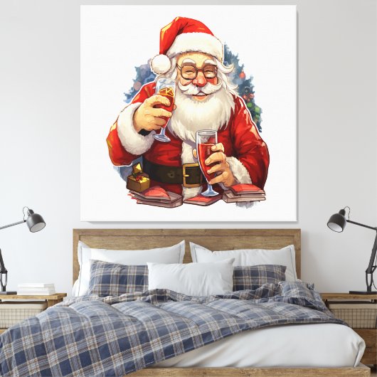 Kerstmis Canvas Afdruk (Insitu (Slaapkamer))