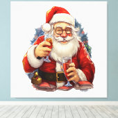 Kerstmis Canvas Afdruk (Insitu (Houten vloer))
