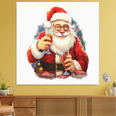 Kerstmis Canvas Afdruk (Insitu (Woonkamer))