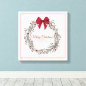 Kerstmis Canvas Afdruk (Insitu (Houten vloer))