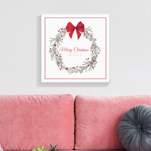 Kerstmis Canvas Afdruk (Insitu (Woonkamer))