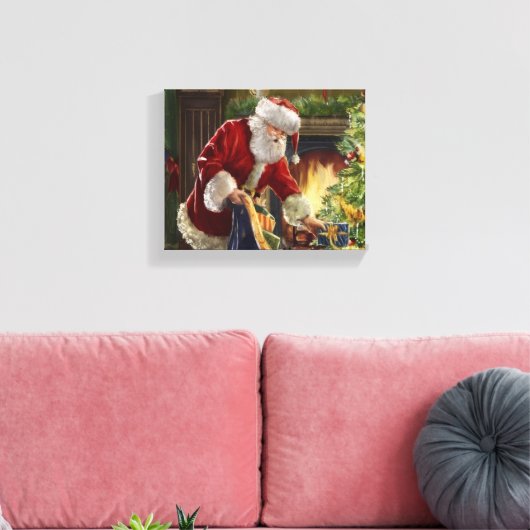 Kerstmis Canvas Afdruk (Insitu (Woonkamer))