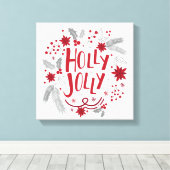 Kerstmis Canvas Afdruk (Insitu (Houten vloer))