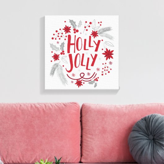 Kerstmis Canvas Afdruk (Insitu (Woonkamer))