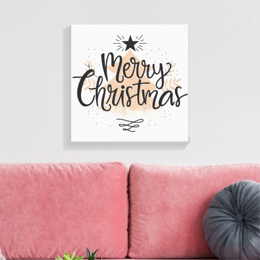 Kerstmis Canvas Afdruk (Insitu (Woonkamer))