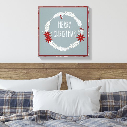 Kerstmis Canvas Afdruk (Insitu (Slaapkamer))