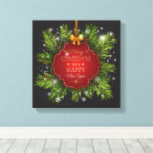 Kerstmis Canvas Afdruk (Insitu (Houten vloer))