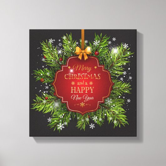 Kerstmis Canvas Afdruk (Voorkant)
