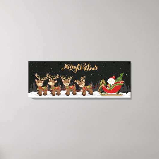 Kerstmis Canvas Afdruk (Voorkant)