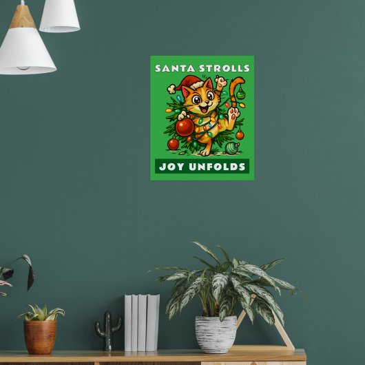 Kerstmis Canvas Print (Woonkamer 1)