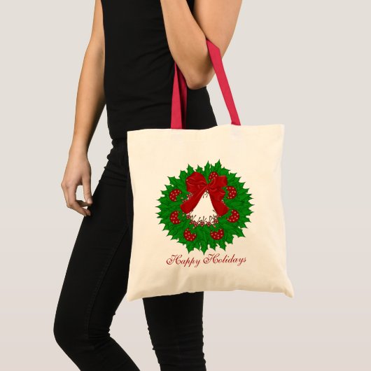 Kerstmis Canvas tas (Voorkant (product))