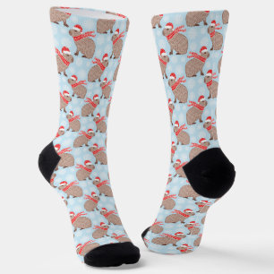 Kerstmis Capybara Funny Holiday Animal Socks Sokken