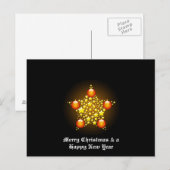 Kerstmis Card9 Feestdagenkaart (Voorkant / Achterkant)