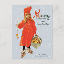 Kerstmis Carl Larsson Brita als Iduna CC0124 Briefkaart