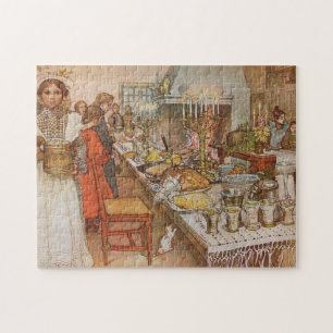 Kerstmis Carl Larsson Legpuzzel